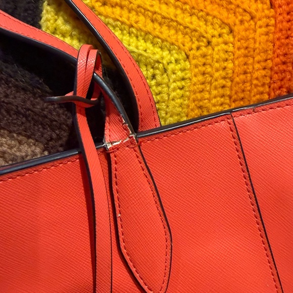 Kate Spade Vibrant Orange Tote Bag - Picture 2 of 5
